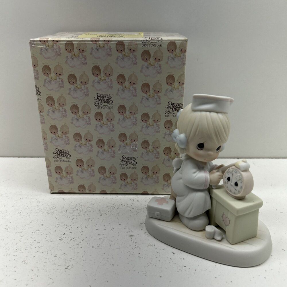 Precious Moments TIME HEALS #523739 Figure Vintage 1990‎